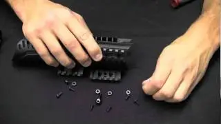 ATI Aluminum Picatinny Rails for the Tactical Forend - Installation