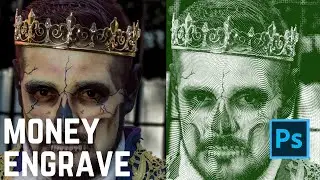 How to Make Money Engrave Effect in Photoshop