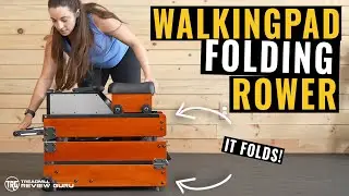 Обзор складного гребного тренажера WalkingPad WR1
