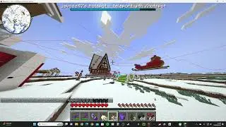 Santas village near spawn mega base  #2b2t #6b6t #grief  #megabuilds