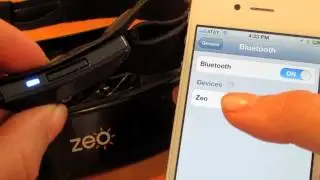 How to Pair Your Zeo Headband (iOS)