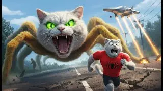 😱 OMG 🕸️🐱 Cute Kitten Faces a Terrifying Danger 🕷️ The Spider&rsquo;s Magic Curse