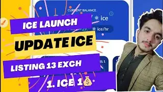 Ice network update||ice 13 exchange binance||Ice Wallet Launch wallet||ice price pump💰#ice #wallat