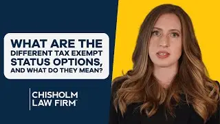 What are the Different Tax Exempt Status Options, and What Do They Mean?