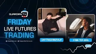 🔴 Friday Live: DayTradingRauf & Finn on Futures Live Trading, Education & Giveaways | GuardianTV