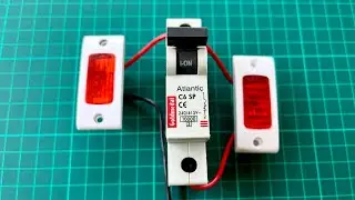Making of Automatic MCB trip indicator |