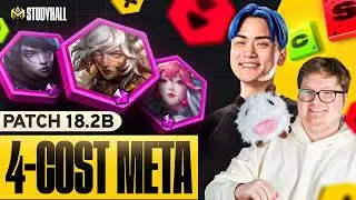 Patch 18.2B and the 4-Cost Meta | TFT Study Hall with Dishsoap & Frodan