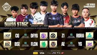 🔴 LIVE | SWISS STAGE တတိယနေ့ | M7 World Championship | (MM)
