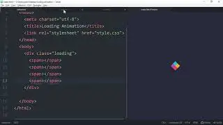 Animated Loader using HTML and CSS | css animation effect | html and css magic animation effect