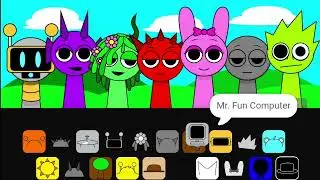 Incredibox Sprunki Sinner Edition But WITH LOVE SUS MOD! Raddy Mr.Sun Creative Animation Cartoon USA