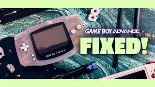 Game Boy Advance Button Repair Tutorial