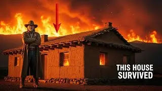 Соседи смеялись над его домом, покрытым грязью... Пока лесной пожар не охватил всю долину.