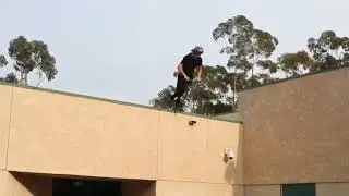massive scooter noseblunt off building attempts - TheFoonMaster