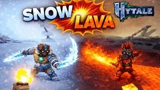 I Fought Ice & Fire Enemies on Day 7 😱 | Hytale Gameplay