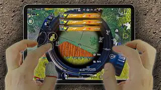 iPad Pro M2 (120fps) PUBG HANDCAM 🔥 Smooth+120FPS ❤️ Pubg Test/ Gameplay/ Sensitivity + Control 🔥