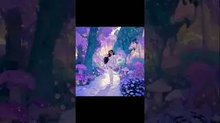 DEEP RIVER (Techno Trance Remix) |  Princess Azura Flower Dragon dance  at the Crystal Palace Ulyria