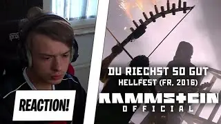 HAMMER....😱  | Rammstein - Du Riechst So Gut (Live at Hellfest 2016) - REACTION!