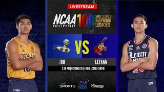 JRU vs Letran (Men&rsquo;s Basketball) | NCAA Season 100 - Replay