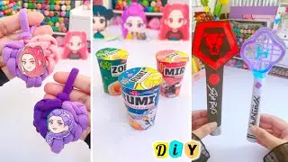 DIY K-pop demon hunters / Paper craft / how to make / DIY project / art and craft / 5 minute crafts