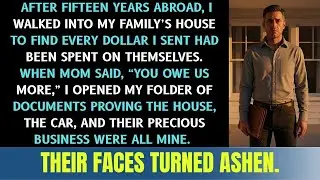 At the Family Reunion, Mom Said, &ldquo;You Owe Us, Soldier&rdquo; &mdash; Then I Opened the Folder Slowly&hellip;