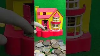 Asmr video pappy bank house🏠 dog coins callect🐕 (AC-69) #sorts #sortfeed #viralvideo