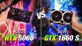 RTX 5060 vs GTX 1660 Super - Comparison in 2025