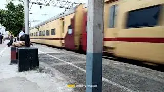 Sealdah - Ballia express 110 kmph full speed #trains 