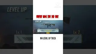 OMG 😱 || MY NEW M4 LEVAL UP || NEW M4 IN 10 UC WHAT A FUCK 💥 #shorts #short #newm4skin #10uc #bgmi