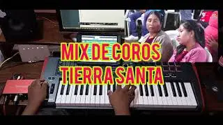 La biblia Mix De Coros Agrupacion Tierra santa| Melodia piano