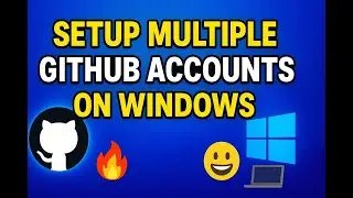 Use 2 GitHub Accounts on 1 PC | Personal + Work Setup (No Conflicts!)