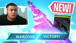 the NEW DLC SKS RIFLE in WARZONE! ONE SHOT KILL! (Modern Warfare Warzone)
