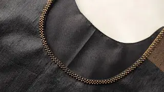 Simple Beads Embroidery Design Tutorial 