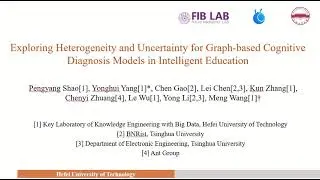 KDD 2025 - Exploring Heterogeneity and Uncertainty for Graph based Cognitive Diagnosis Models