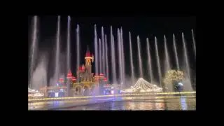 Музыкальный фонтан в Magic city.  Ташкент.