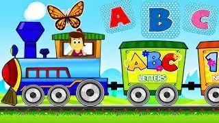 Learn Alphabet fo Kids - Fun ABC Train | Kids Educational Games | Top Learning Video HD