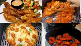 4 Ramzan Special Chicken Recipes In Air Fryer| Ramadan Special Recipes By Cozelia Mix 