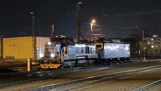 Vlaky Praha-Libeň 19.1. 2026/Trains Prague-Libeň 