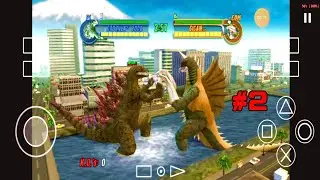 Godzilla 2000 VS Gigan | Godzilla Fighting | Godzilla - Save the Earth | Godzilla Game PS2 #2