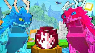 FAMILIA de AULLIDO LANUDDO LEGENDARIO | DRAGONCRAFT #8 | Cómo Entrenar a tu Dragón en Minecraft
