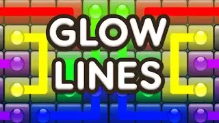 Glow Lines - Connect Game (by Famobi) IOS Gameplay Video (HD)