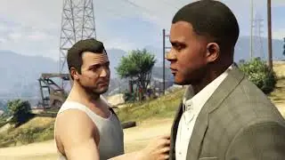 GTAV_Micheal and DaveThe dead man walking mission