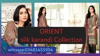Orient Silk Karandi premium collection |at low prices!|100% original stuff