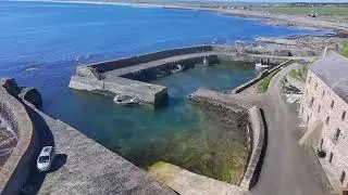 Scotland NC500+ DJI NEO Drone Flight - Keiss Harbour and Beach