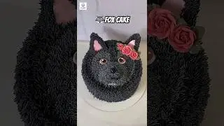 🐺🎂FOX CAKE😅🤣😂 #jujubi #jujubipranks #makeup #funnyvideo #comedy #cake