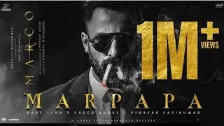 MARPAPA ( full video song) | baby jean | Saeed Abbas| Vinayak sasi Kumar