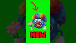 Clown Blue Emoji Green Screen 🤡😂 #shorts