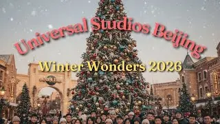 ยูนิเวอร์แซลสตูดิโอ ปักกิ่ง คริสต์มาส 2026🇨🇳 Kung Fu Panda • Harry Potter • Jurassic • Toothless!
