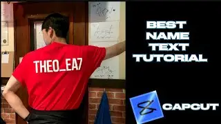 Capcut Pro - Name Text Tutorial 🔥 4K Name Text 👍💀 Made By [THEO_EA7]