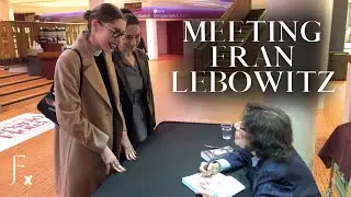 AN EVENING WITH FRAN LEBOWITZ | @juliafras