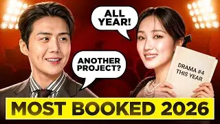 Most BOOKED and BUSY K-Drama Actors in 2026!
